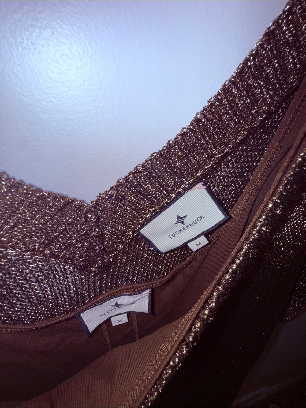 Tuckernuck Brown V-Neck Knit Midi Dress - Picture 3 of 9